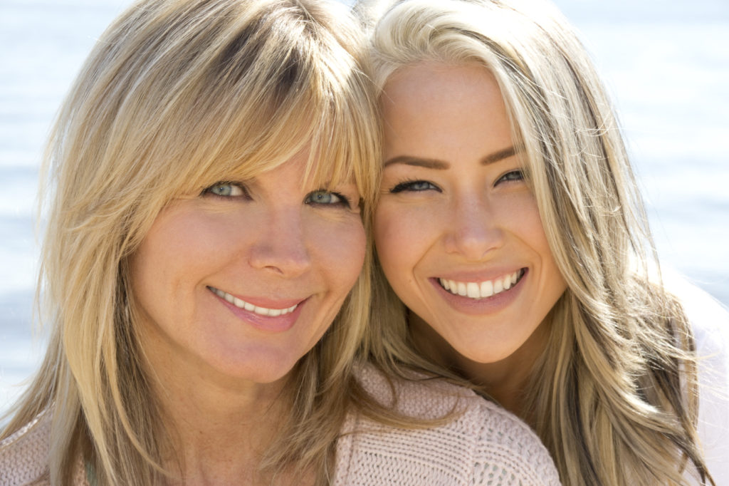 Beautiful Mom And Daughter Photo Carolina Ophthalmology Pa 